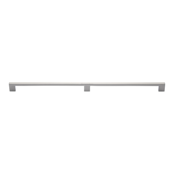 C0337 480-SN • 480 [240x240] x 500 x 30mm • Satin Nickel • Heritage Brass Metro Cabinet Pull Handle